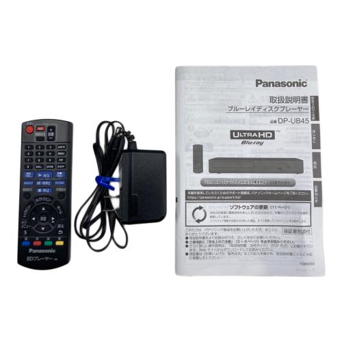 Panasonic (パナソニック) Blu-rayプレーヤー DP-UB45 2022年製 001254