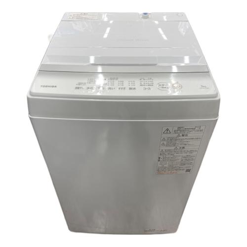 TOSHIBA (トウシバ) 全自動洗濯機 5.0kg AW-5GA2 2023年製 99L 程度B(軽度の使用感) クリーニング済50Hz／60Hz