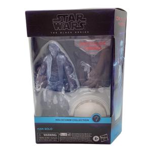 STAR WARS (スターウォーズ) フィギュア ブラックシリーズ ホロコムコレクション ハン・ソロ コレクター用 6インチ アクションフィギュア ライトアップホロパック付き