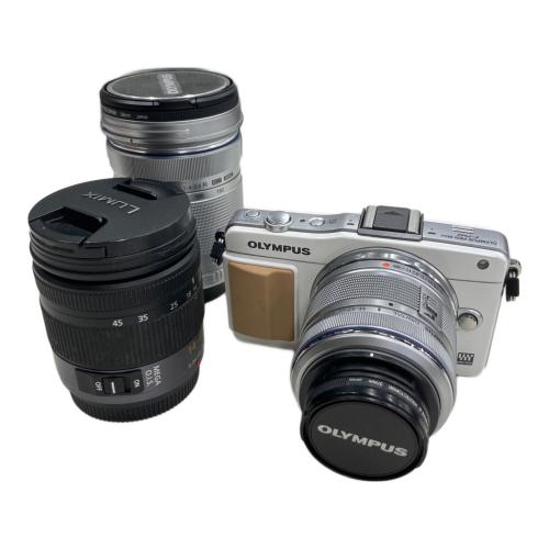 OLYMPUS (オリンパス) ミラーレス一眼カメラ ダブルズームレンズキット E-PM2