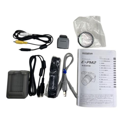 OLYMPUS (オリンパス) ミラーレス一眼カメラ ダブルズームレンズキット E-PM2