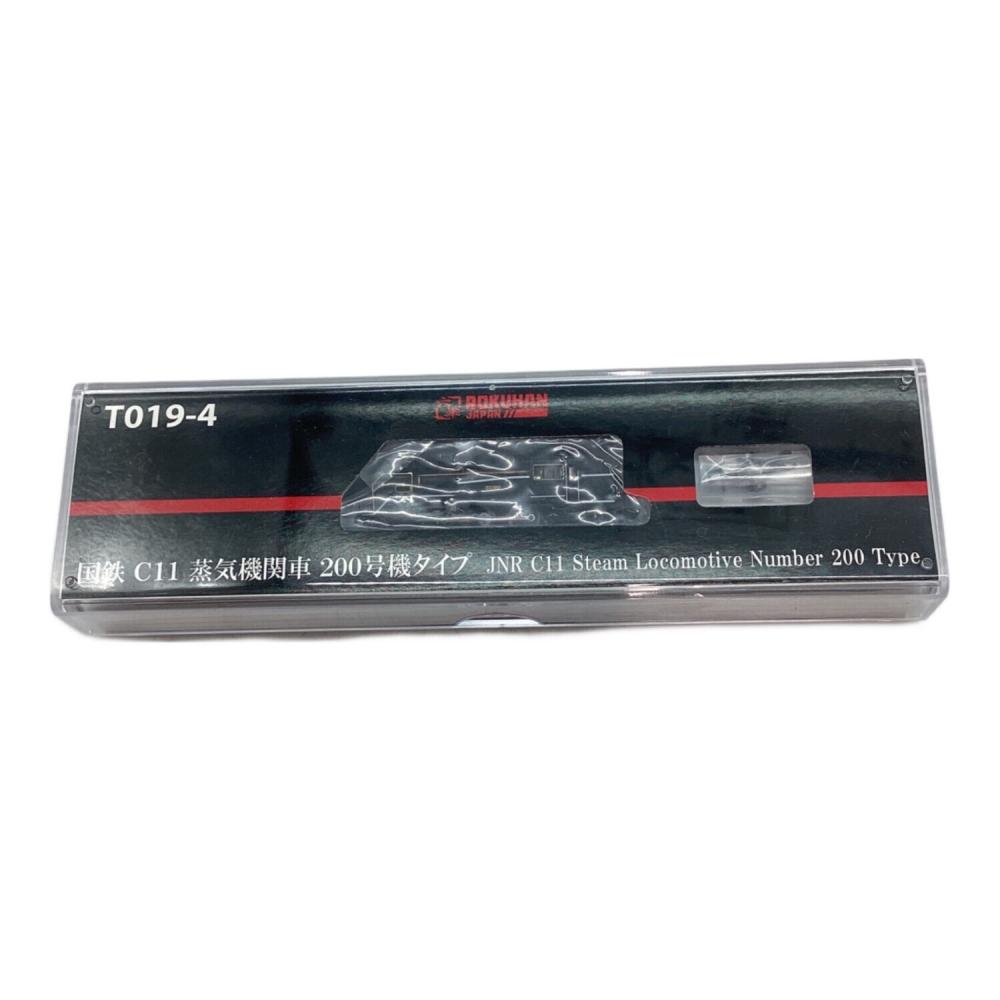 ROKUHAN (ロクハン) Zケージ T019-4 国鉄 C11蒸気機関車 200号機タイプ