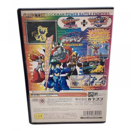 ゲームソフト ロックマン パワーバトルファイターズ/PS2/SLPM-62491/A