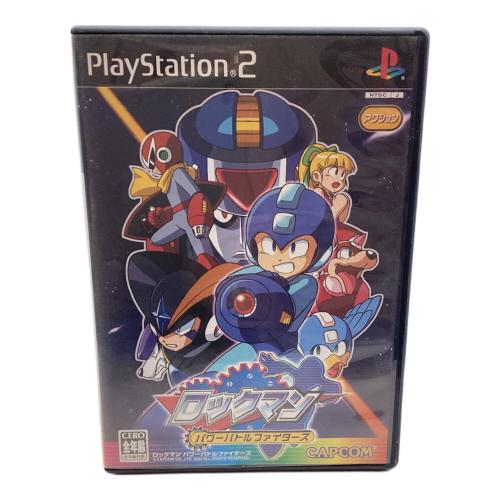 ゲームソフト ロックマン パワーバトルファイターズ/PS2/SLPM-62491/A 全年齢対象 CERO A (全年齢対象)