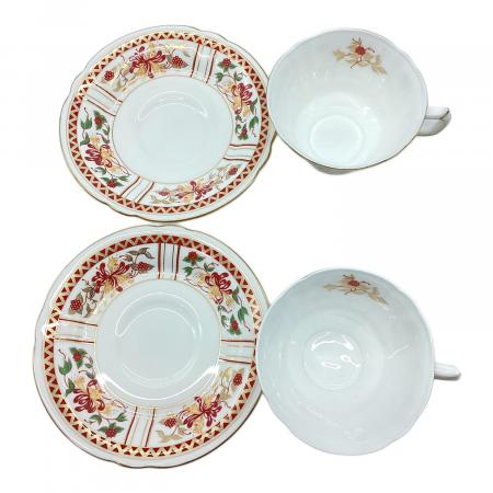 ロイヤルクラウンダービー　ハニーサックル　カップ&ソーサー ROYAL CROWN DERBY (ロイヤルクラウンダービー) カップ&ソーサー