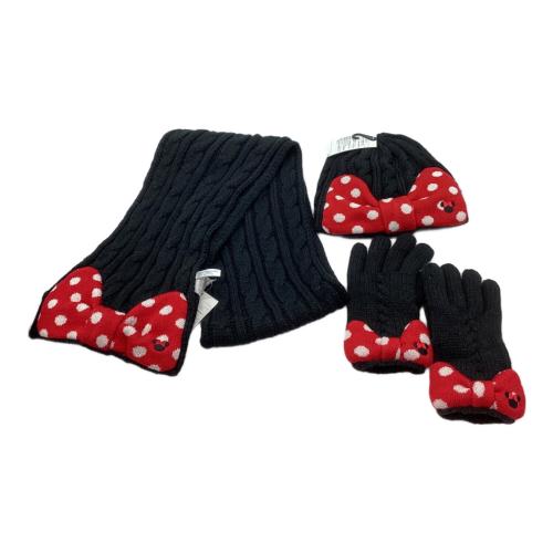 DISNEY (ディズニー) マフラー手袋ニット帽セット ディズニーグッズ ミニー