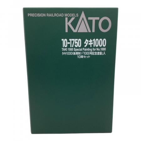 KATO (カトー) タキ1000(後期形)「1000号記念塗装」入 10両セット N
