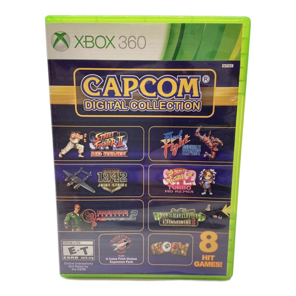 カプコンデジタルコレクション xbox360北米版ストリートファイター2など 北米版 CAPCOM DIGITAL COLLECTION Xbox用ソフト -｜トレファクONLINE