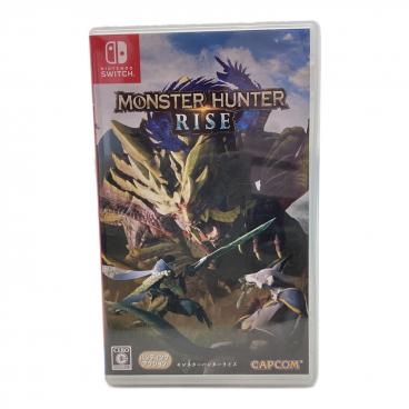 【中古・超美品】Nintendo SWITCH モンハンライズ版 箱付 ケース付 カプコン（CAPCOM） 【中古】モンスターハンターライズ Nintendo