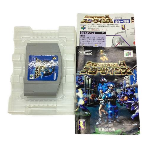 NINTENDO64 スターツインズ ゲームソフト -