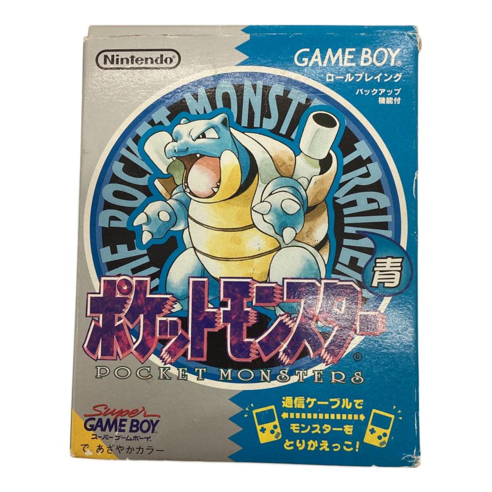 GBソフト ポケットモンスター 青 ゲームソフト -｜トレファクONLINE