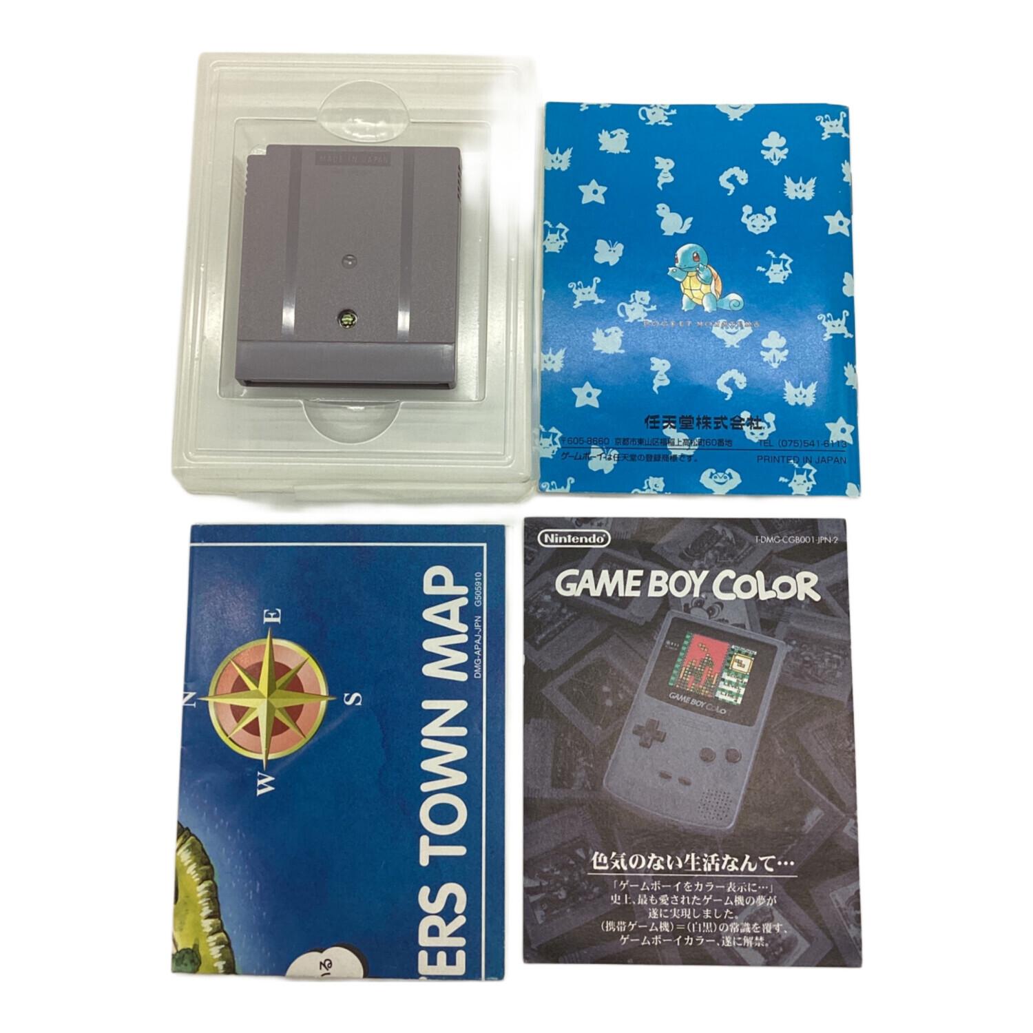 GBソフト ポケットモンスター 青 ゲームソフト -｜トレファクONLINE