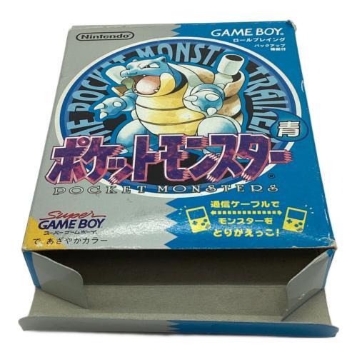GBソフト ポケットモンスター 青 ゲームソフト -