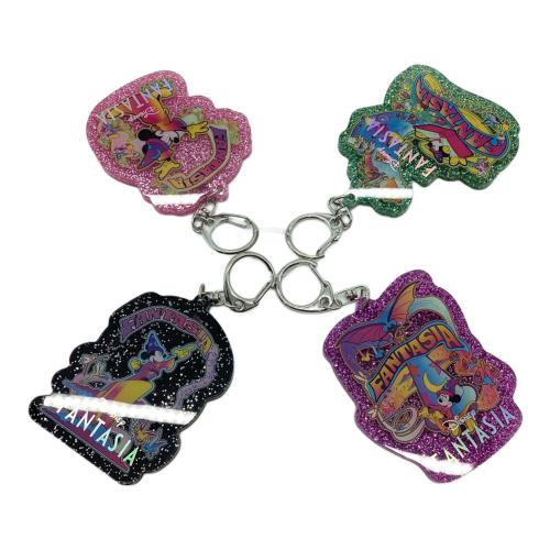 DISNEY (ディズニー) FANTASIA アクリルキーホルダー 4点セット