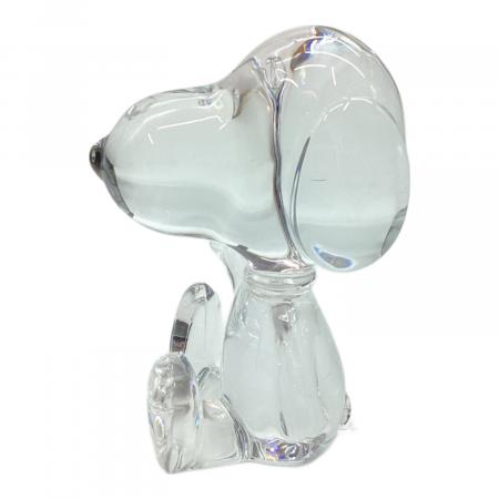 Baccarat (バカラ) スヌーピー(座り) ガラスオブジェ｜トレファクONLINE