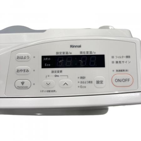 Rinnai 都市ガス用ガスファンヒーター RC-Y2402PE 2022年製 リンナイ ガスファンヒーター Standard RC-Y2402PEをレビュー