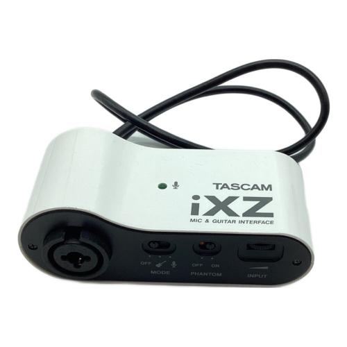TASCAM (タスカム) マイク＆ギターインターフェース ixz