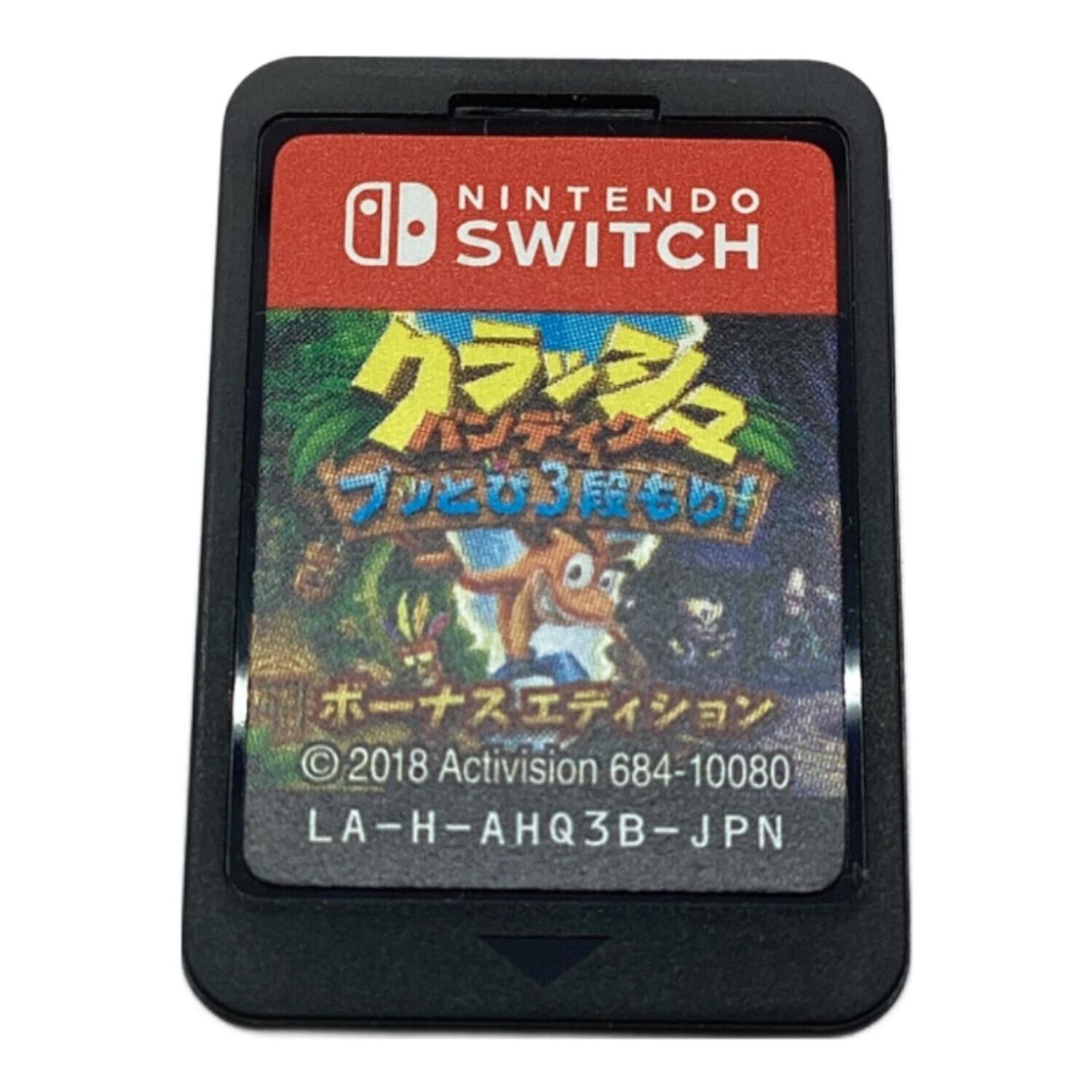 『超値下げ』【ボーナス豊富！】NINTENDO SWITCH クラッシュ・バンディクー ブッとび3段もり! ボーナスエディション
