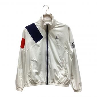 le coq sportif (ルコックスポルティフ) ジャージトップ QGMGJK00 メンズ SIZE L ホワイト