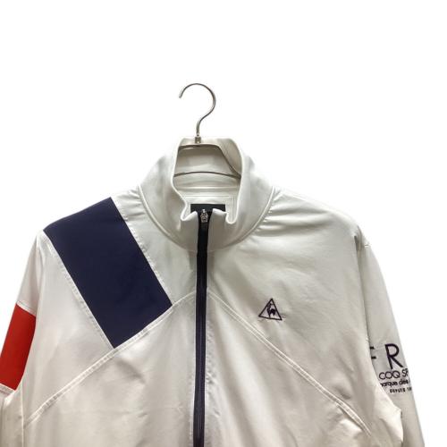 le coq sportif (ルコックスポルティフ) ジャージトップ QGMGJK00 メンズ SIZE L ホワイト