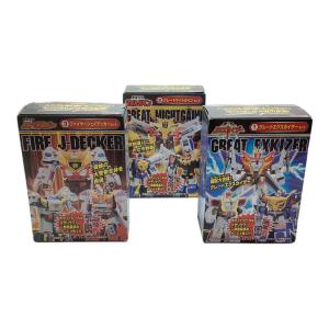 KABAYA (カバヤ) 勇者伝説ブレイブガム グレート合体セット 全3種セット