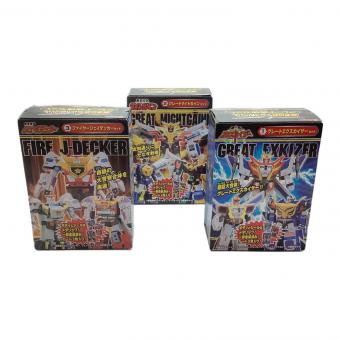 KABAYA (カバヤ) 勇者伝説ブレイブガム グレート合体セット 全3種セット