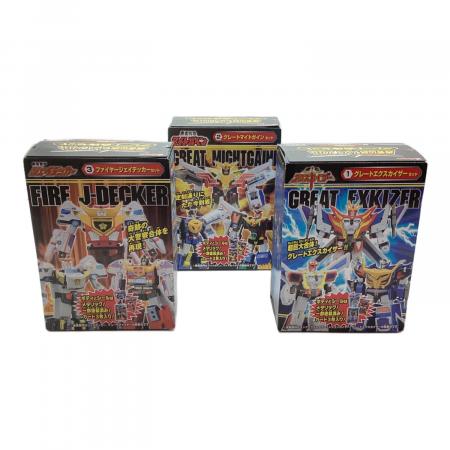 KABAYA (カバヤ) 勇者伝説ブレイブガム グレート合体セット 全3種