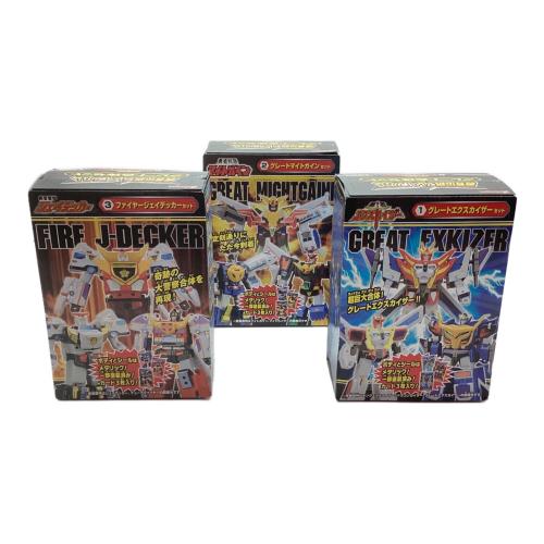 KABAYA (カバヤ) 勇者伝説ブレイブガム グレート合体セット 全3種セット