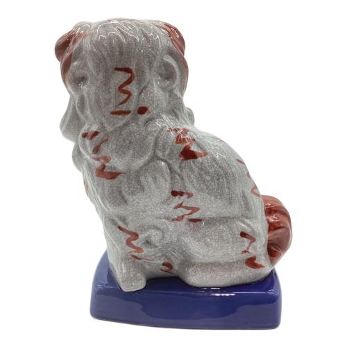 スタッフォードシャードッグ 陶器 犬 フィギュリン