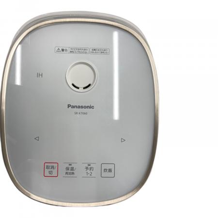 【新品・未使用】 Panasonic SR-KT060 炊飯器 2024年製 Panasonic (パナソニック) IH炊飯ジャー SR-KT060 2024年製 3合(0.54L
