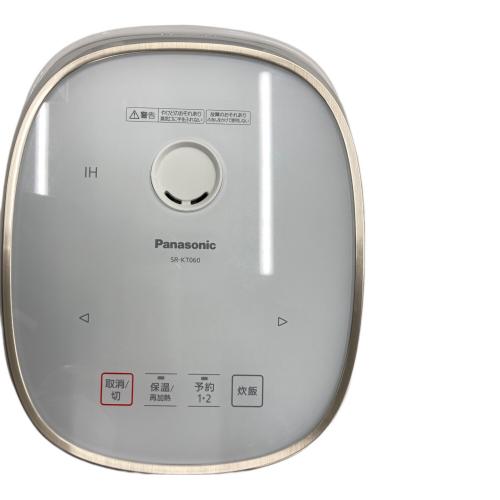 Panasonic (パナソニック) IH炊飯ジャー SR-KT060 2024年製 3合(0.54L)