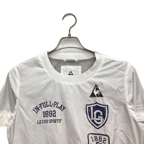 le coq sportif (ルコックスポルティフ) トラックジャケット QGL6204 メンズ SIZE M ホワイト