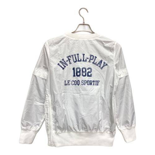 le coq sportif (ルコックスポルティフ) トラックジャケット QGL6204 メンズ SIZE M ホワイト