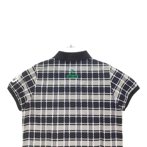 PEARLY GATES (パーリーゲイツ) ポロシャツ レディース SIZE Free ネイビー×ホワイト