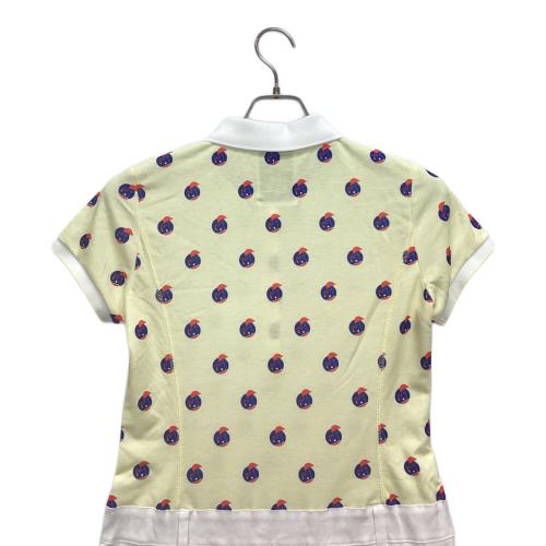 JUNandROPE' (ジュンアンドロペ) ゴルフワンピース レディース SIZE S イエロー×ホワイト