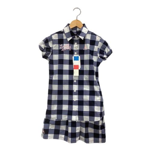 le coq sportif (ルコックスポルティフ) ゴルフセットアップ レディース SIZE S ネイビー×ホワイト