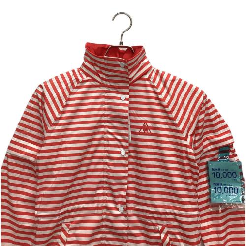 le coq sportif (ルコックスポルティフ) レインワンピース QGL7018 レディース SIZE S レッド×ホワイト