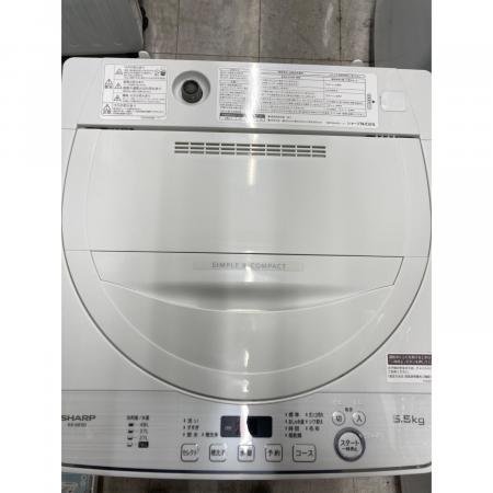 洗濯機　SHARP　シャ－プ　ES-GE5D　5.5㎏　2020年製 SHARP 全自動電気洗濯機 ES-GE5D 2020年製 5.5kg