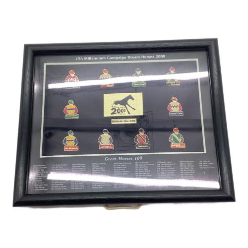 JRA (ジェーアールエー) ピンバッジセット Dream Horses2000