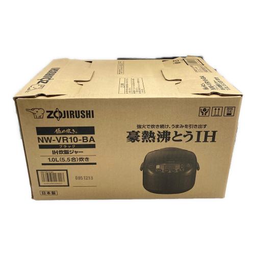 象印 (ゾウジルシ) IH炊飯ジャー NW-VR10-BA