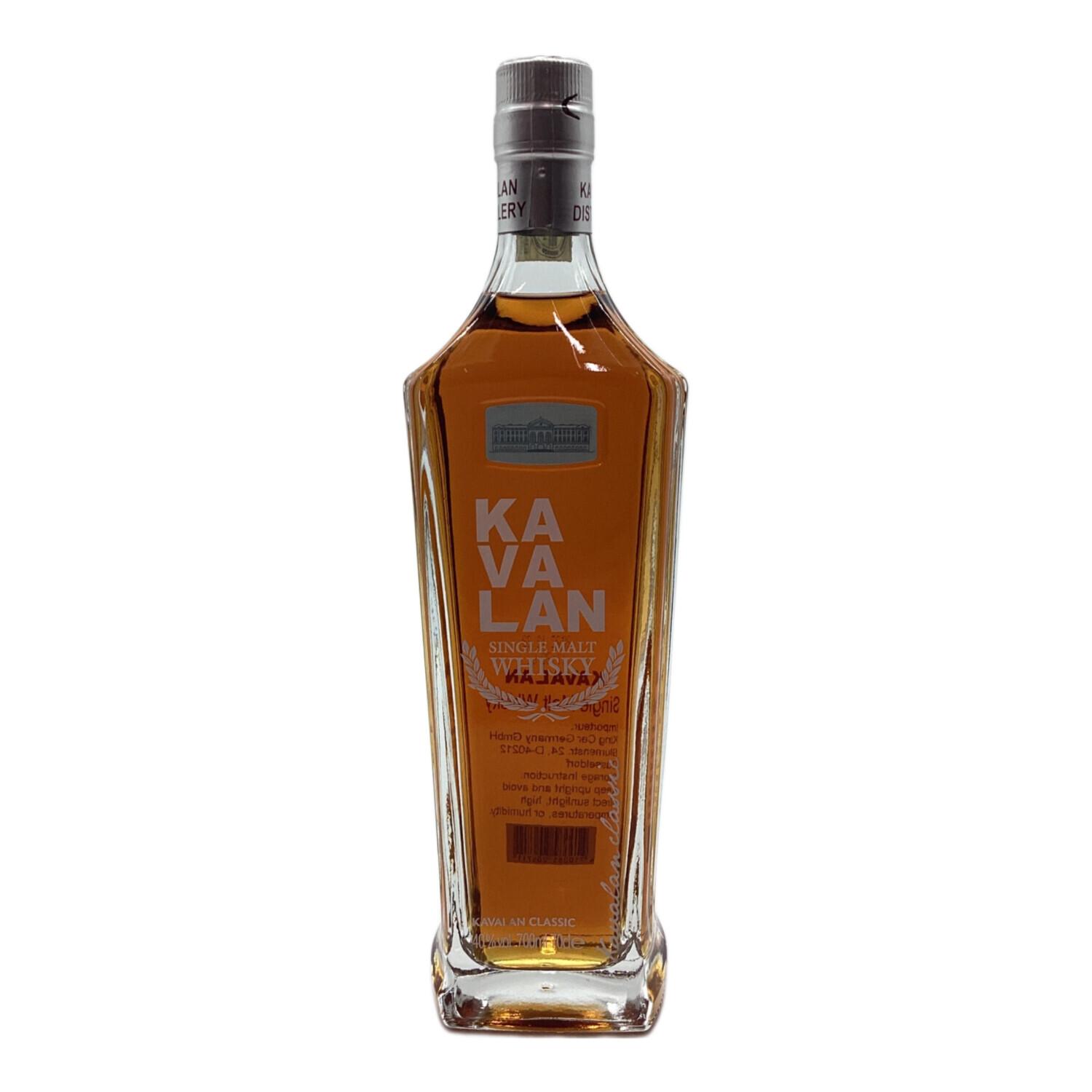 KAVALAN (カバラン) クラシック ウィスキー 700ml｜トレファクONLINE