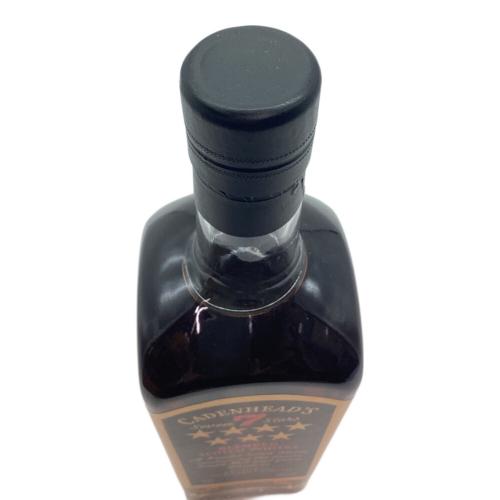 CANDENHEADS SEVENSTARS スコッチウィスキー 700ml