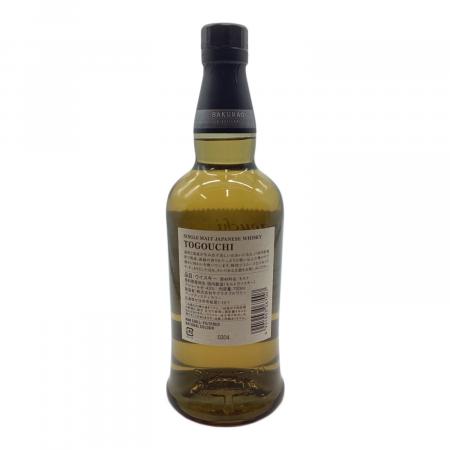 戸河内 TOGOUCHI ジャパニーズウィスキー 700ml｜トレファクONLINE