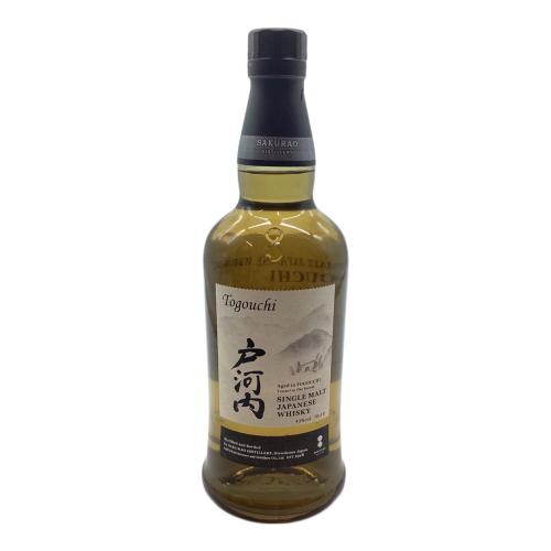 戸河内 TOGOUCHI ジャパニーズウィスキー 700ml
