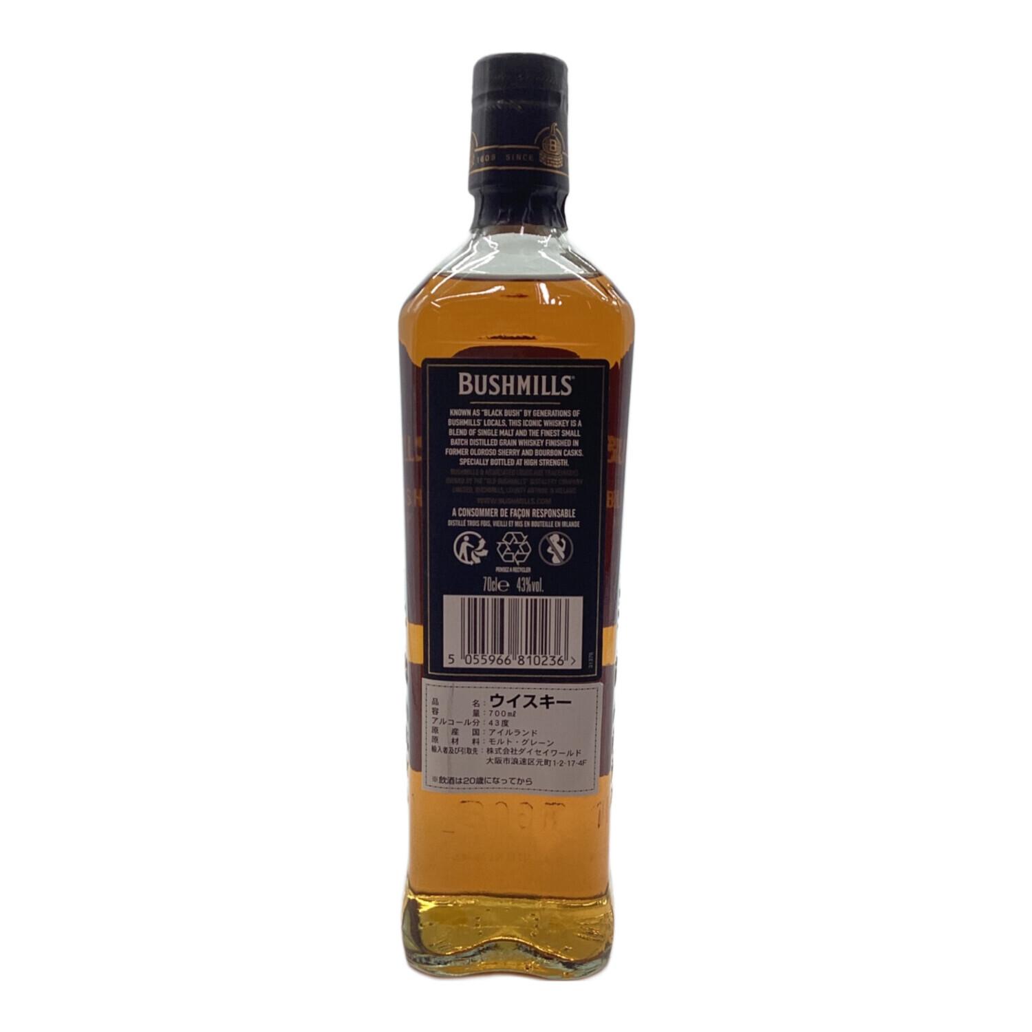 BUSHMILLS (-) BLACKBUSH ウィスキー 700ml｜トレファクONLINE