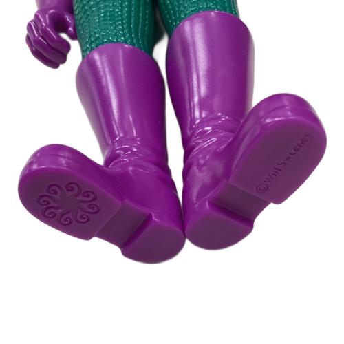 MEDICOM TOY (メディコム・トイ) Mindseye Trooper ソフビフィギュア 1/6企画・緑/紫