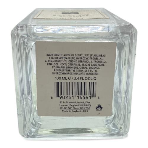 JO MALONE (ジョーマローン) コロン 100ml 残量50%-80% イングリッシュベアー&スイートピー