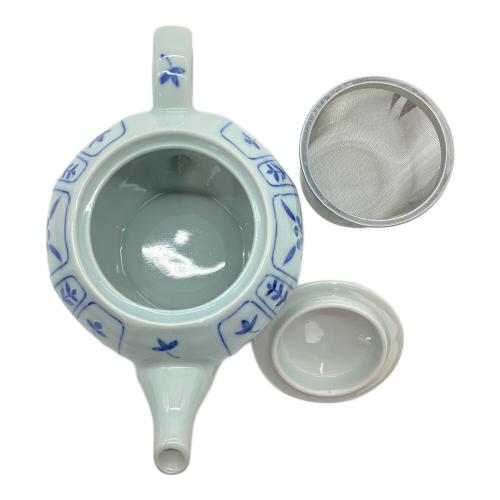 橘吉 (タチキチ) 茶器 藍の花