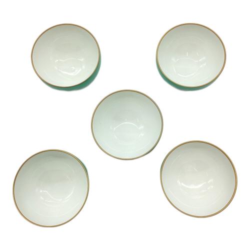 香蘭社 (コウランシャ) 湯呑み揃え 金彩蝶柄