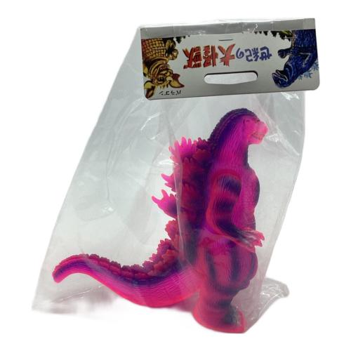マルサン ゴジラ ソフビフィギュア クリアピンク 世紀の大怪獣